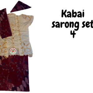 Kabaia & Sarong set 4