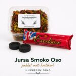 Smoko oso pakket met houtskool