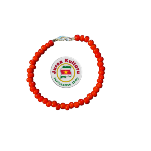 Armband Ingi Boka rood-klein