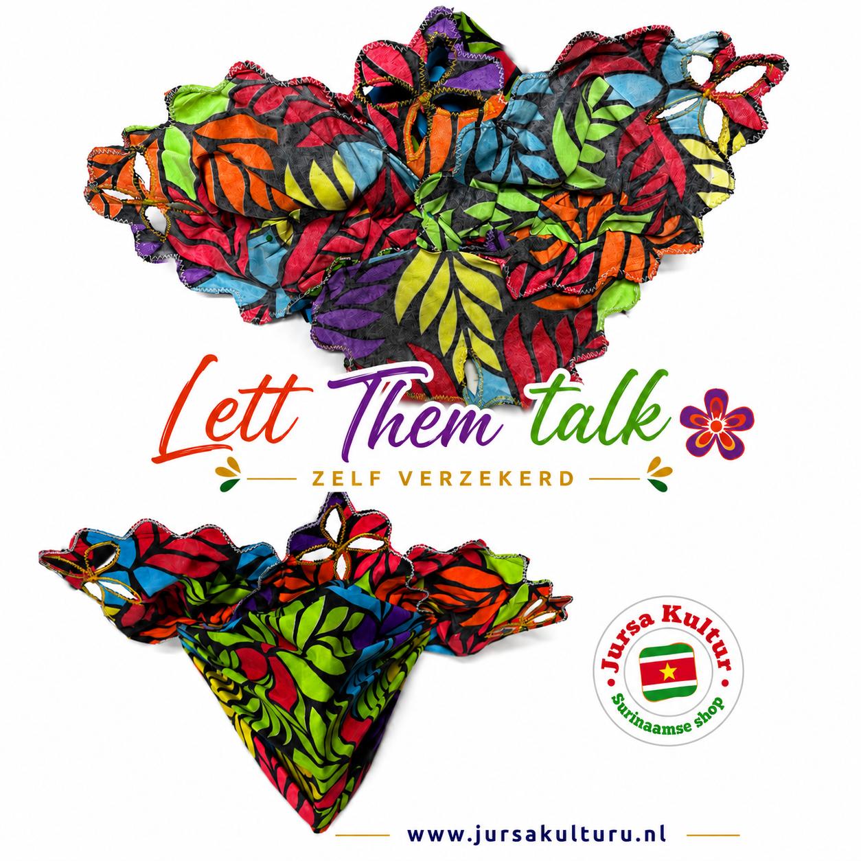Vrolijke Lett them Talk Angisa
