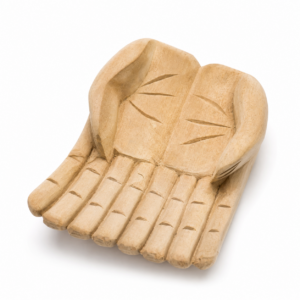 Houten Handgemaakte Hand